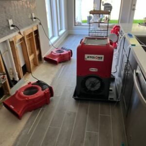 water damage equipment - Beacon Restoration Services