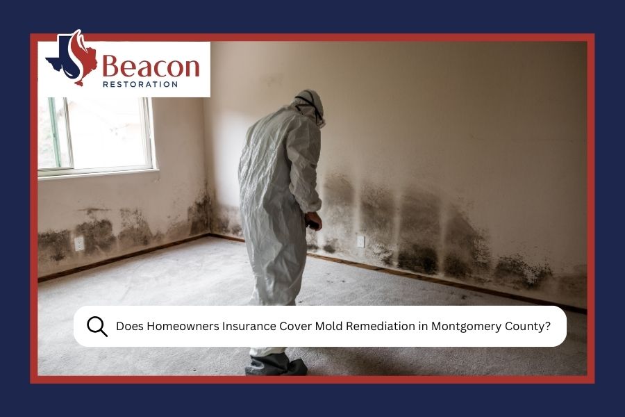 Does Homeowners Insurance Cover Mold Remediation in Montgomery County